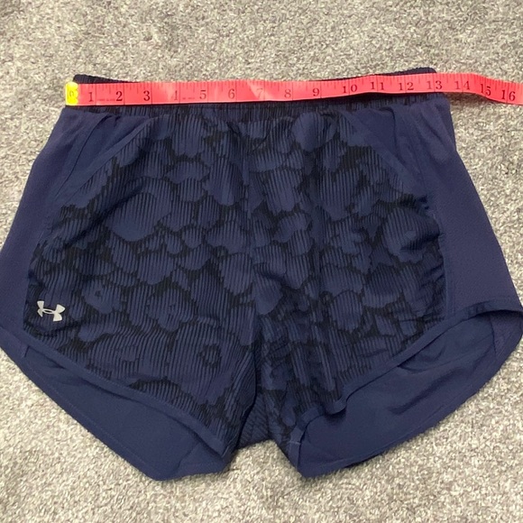Blue Pattern Under Armour Shorts, S - Picture 2 of 9